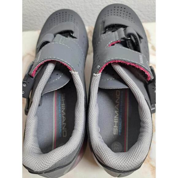 Shimano SH-RP301 Wmn Road Bike Shoes Sz 5.5 EU 37 Gray - Picture 4 of 9